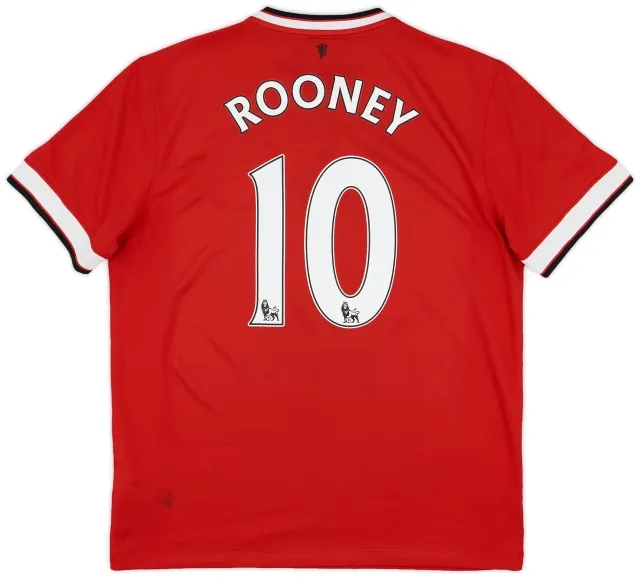 2014-15 Manchester United Home Shirt Rooney #10 - 5/10 - (L)