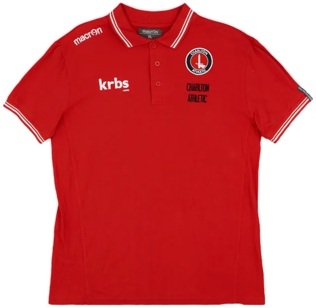 2011-12 Charlton Athletic Macron Polo Shirt - 10/10 - (XL)