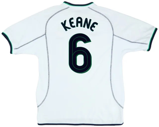 2001-02 Ireland Away Shirt Keane #6 - 9/10 - (L)