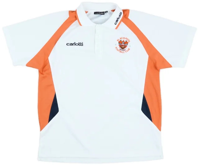 2007-08 Blackpool Carlotti Polo Shirt - 8/10 - (M)