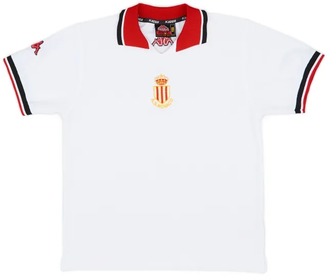 2000-01 Monaco Kappa Training Shirt - 8/10 - (XXL.Boys)