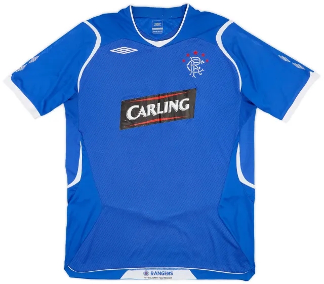 2008-09 Rangers Home Shirt - 6/10 - (L)