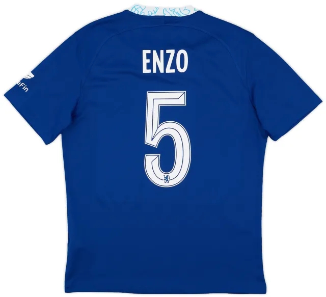 2022-23 Chelsea Home Shirt Enzo #5 - 9/10 - (L)