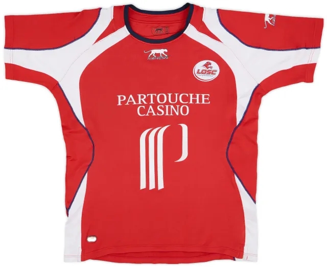 2007-08 Lille Home Shirt - 5/10 - (XL.Boys)