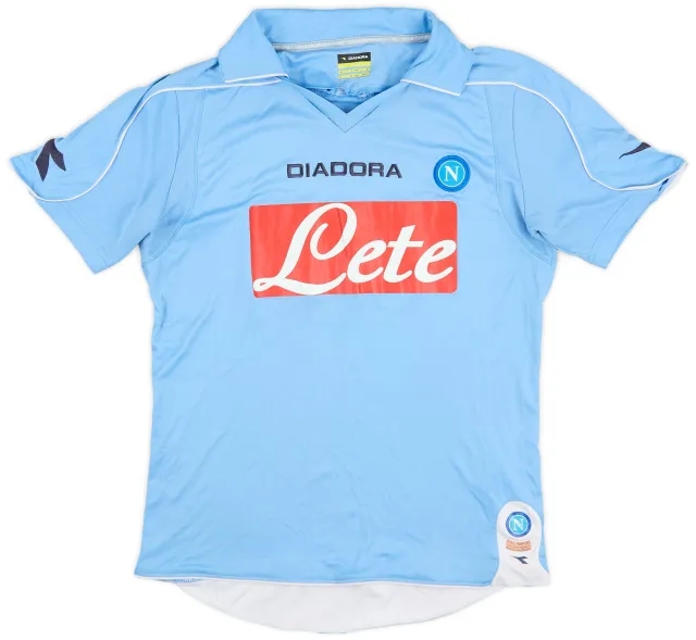 2008-09 Napoli Home Shirt - 7/10 - (XS)