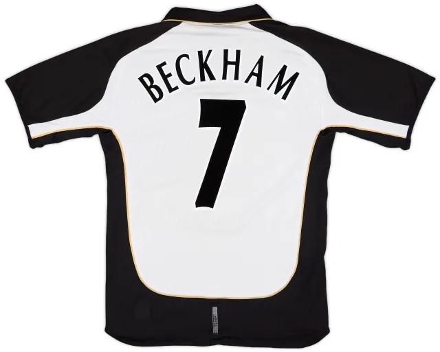 2001-02 Manchester United Centenary Away/Third Shirt Beckham #7 - 5/10 - (M)