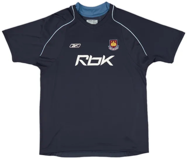 2005-06 West Ham Reebok Training Shirt - 7/10 - (XXL)
