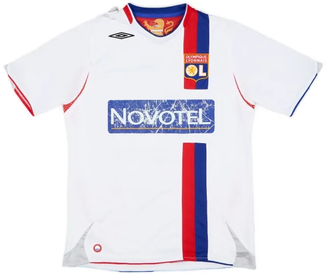 2006-07 Lyon Home Shirt - 4/10 - (XL.Boys)