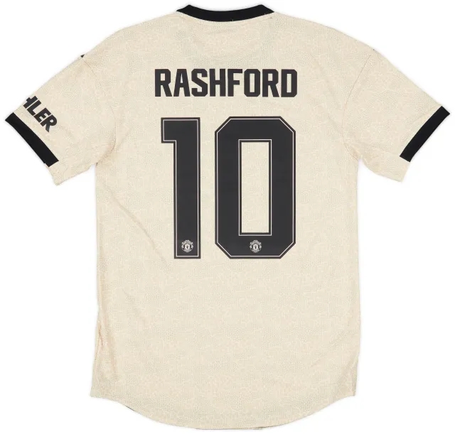 2019-20 Manchester United Authentic Away Shirt Rashford #10 (S)