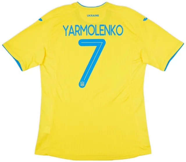 2020-21 Ukraine Home Shirt Yarmolenko #7 (XL)