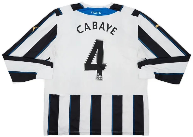 2013-14 Newcastle Home L/S Shirt Cabaye #4 - 5/10 - (L)