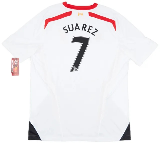 2013-14 Liverpool Away Shirt Suarez #7 (3XL)