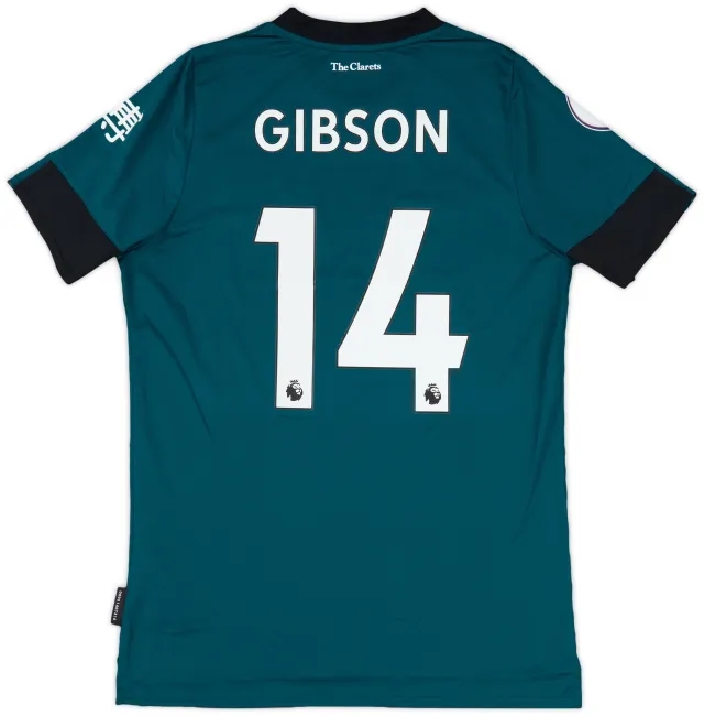 2019-20 Burnley Third Shirt Gibson #14 - 10/10 - (M)