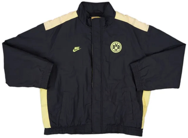 1995-96 Borussia Dortmund Nike Padded Bench Coat - 5/10 - (XL)