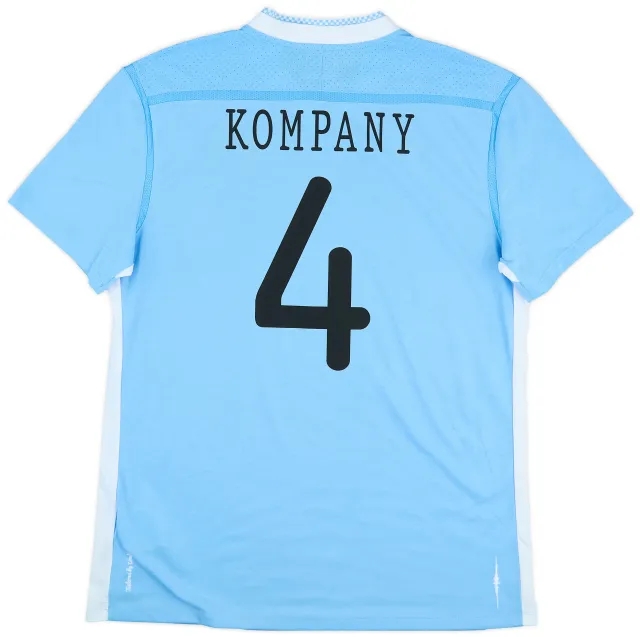 2011-12 Manchester City Home Shirt Kompany #4 - 6/10 - (L)