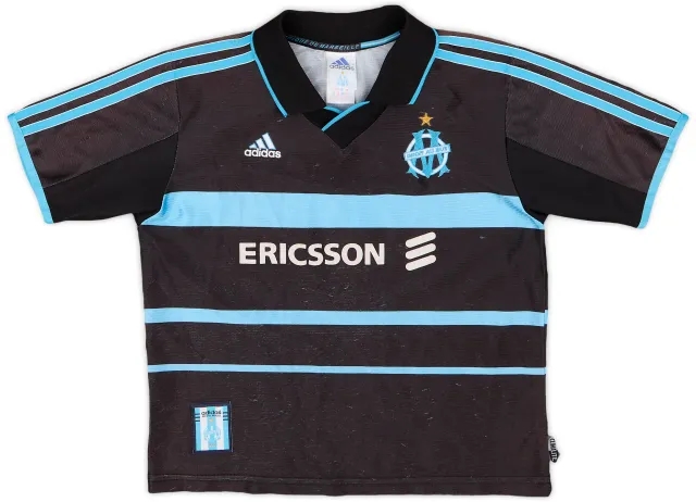1999-00 Olympique Marseille Third Shirt - 5/10 - (M.Boys)