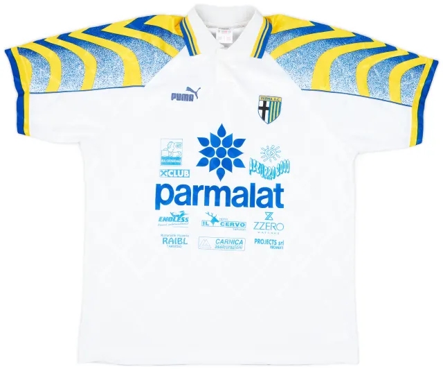 1995-97 Parma Home Shirt - 8/10 - (L)