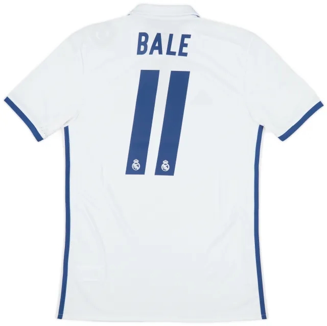 2016-17 Real Madrid Home Shirt Bale #11 (S)