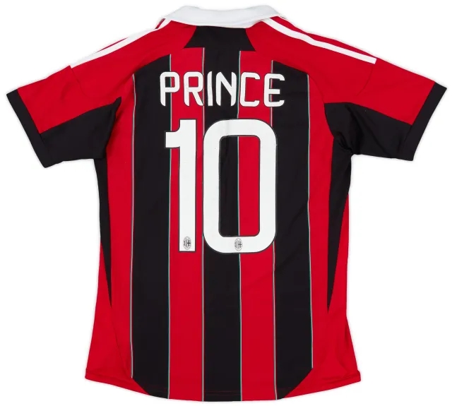 2012-13 AC Milan Home Shirt Prince #10 - 6/10 - (XL.Boys)