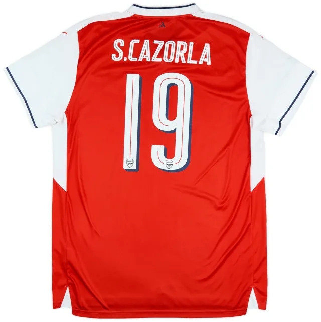 2016-17 Arsenal Home Shirt S.Cazorla #19 - 8/10 - (XL)
