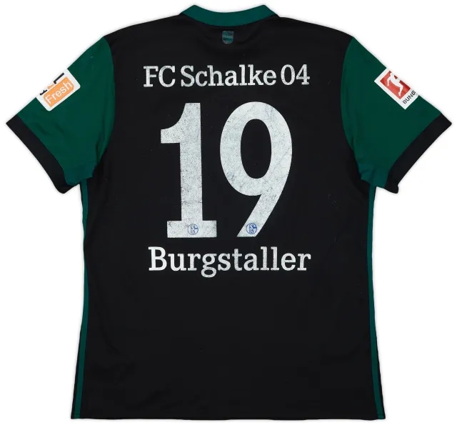2017-18 Schalke Third Shirt Burgstaller #19 - 5/10 - (L)