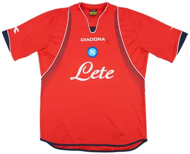 2007-08 Napoli Away Shirt - 8/10 - (XL)