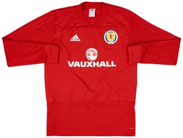 2017-18 Scotland adidas Drill Top - 10/10 - (M)