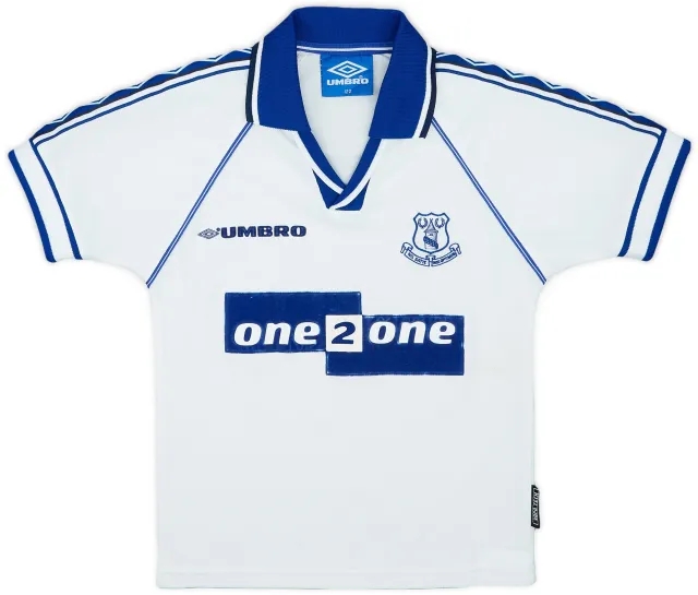 1998-99 Everton Away Shirt - 6/10 - (6-7 Years)