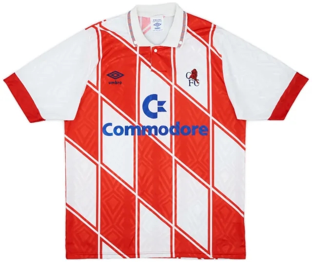 1990-92 Chelsea Away Shirt - 8/10 - (L)