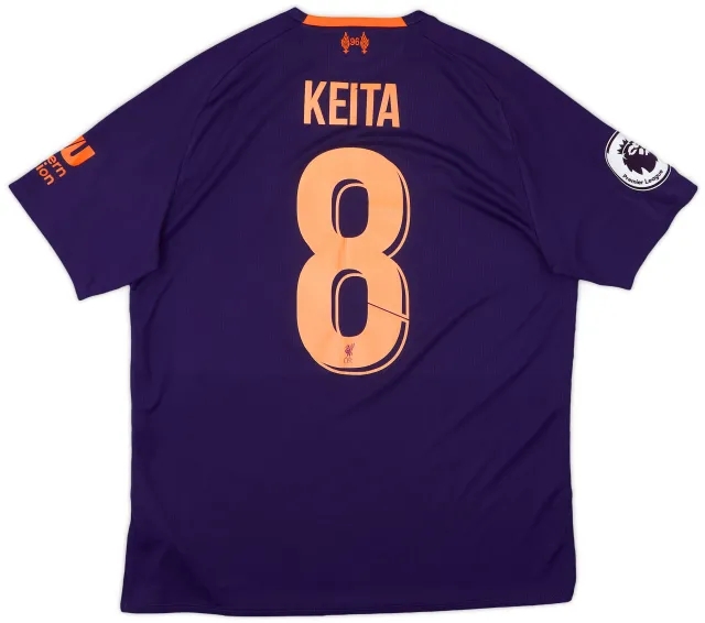 2018-19 Liverpool Away Shirt Keita #8 - 8/10 - (M)