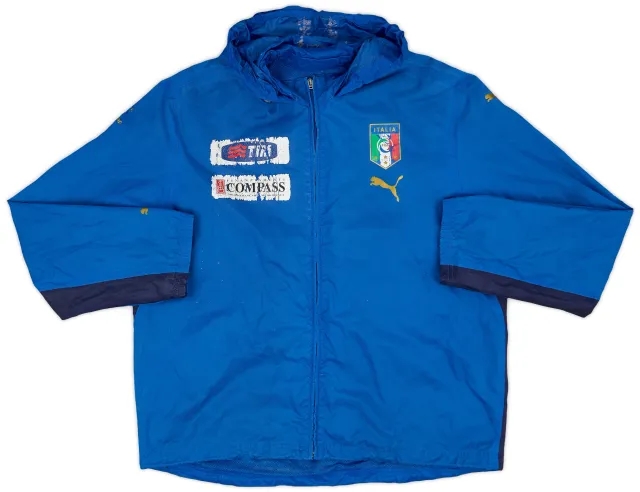 2006-08 Italy Puma Hooded Rain Jacket - 4/10 - (M)