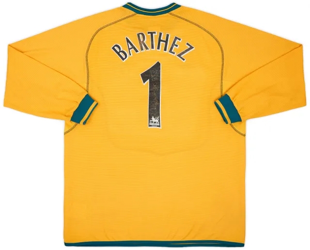2000-02 Manchester United GK Shirt Barthez #1 - 7/10 - (L)