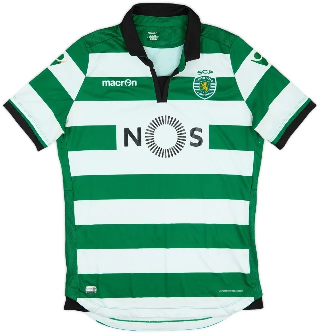 2016-17 Sporting CP Home Shirt - 5/10 - (Women's M)