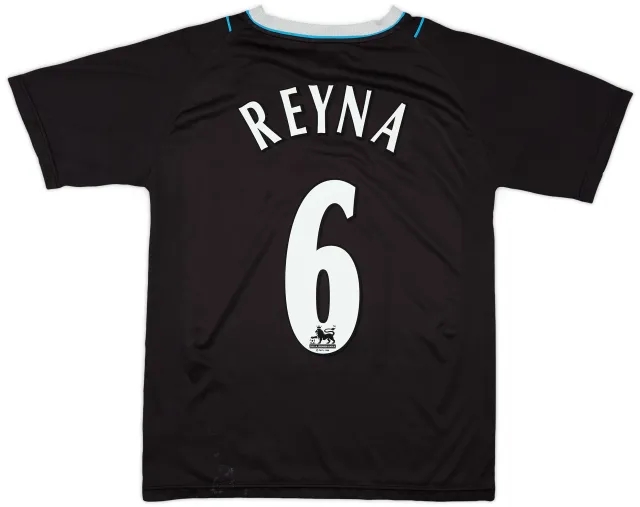 2006-07 Manchester City Away Shirt Reyna #6 - 7/10 - (M)
