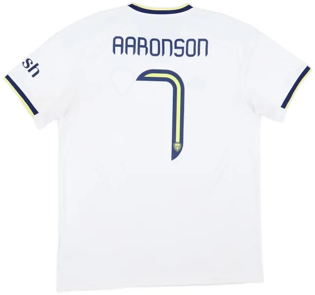 2022-23 Leeds United Home Shirt Aaronson #7 - 10/10 - (L)
