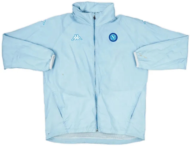 2004-05 Napoli Kappa Hooded Rain Jacket - 5/10 - (XL)