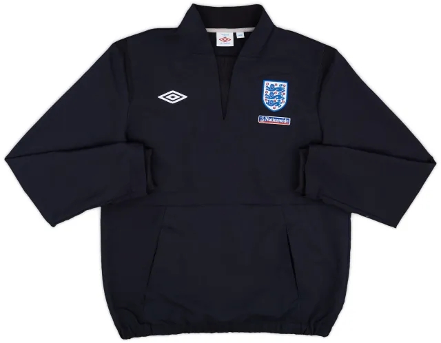 2009-10 England Umbro Drill Top - 10/10 - (L)