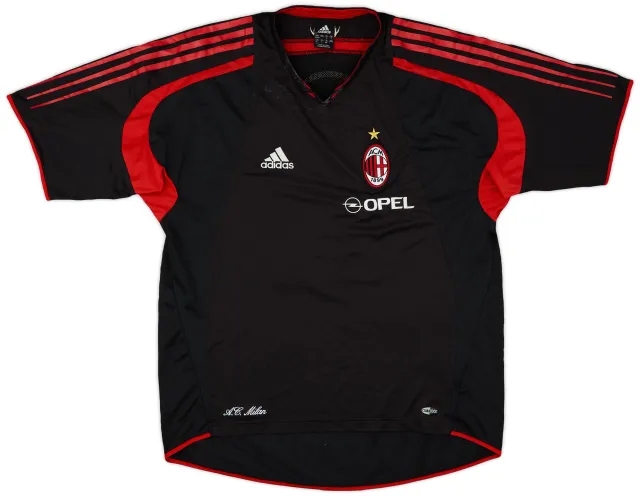 2004-05 AC Milan adidas Training Shirt - 6/10 - (L)