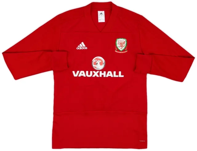 2018-19 Wales adidas Drill Top - 8/10 - (S)