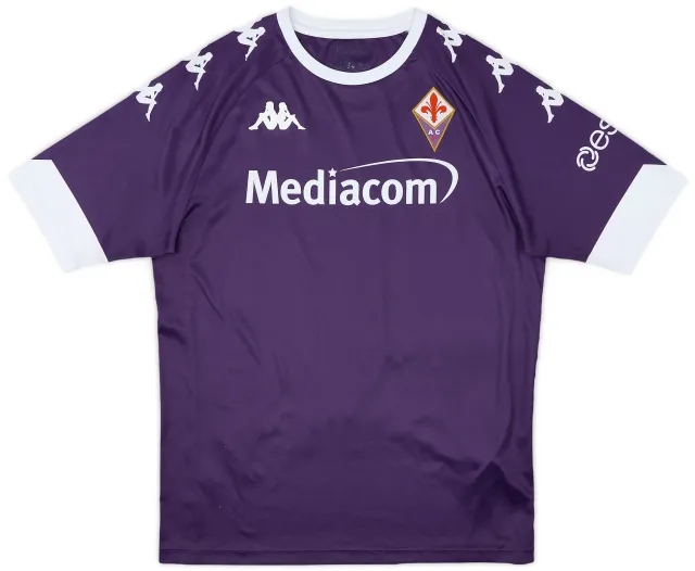 2020-21 Fiorentina Home Shirt - 8/10 - (M)