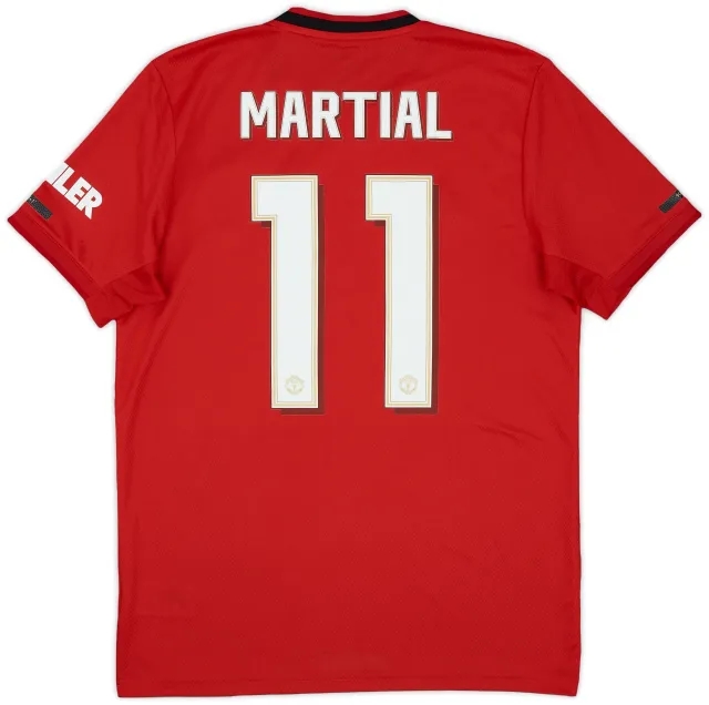 2019-20 Manchester United Home Shirt Martial #11 - 10/10 - (M)