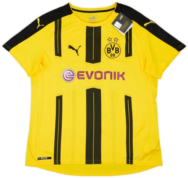 2016-17 Borussia Dortmund Home Shirt Brauki #09 (Women's XL)