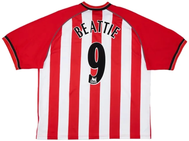 2003-05 Southampton Home Shirt Beattie #9 - 8/10 - (XL)