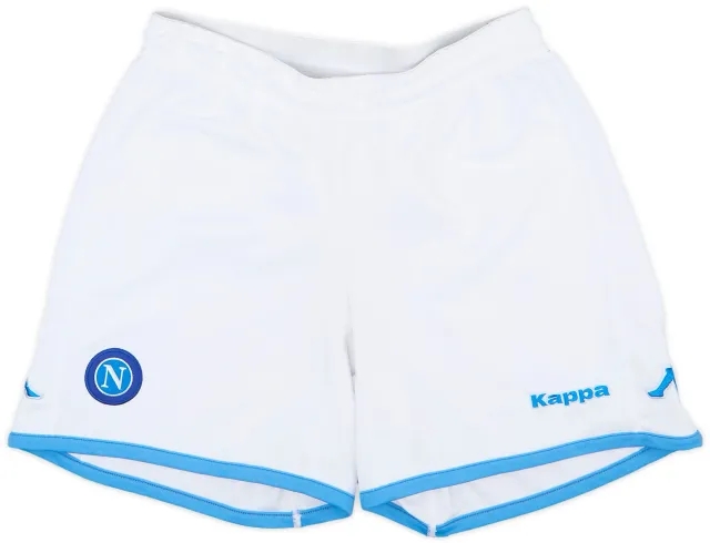 2005-06 Napoli Home Shorts - 8/10 - (L)