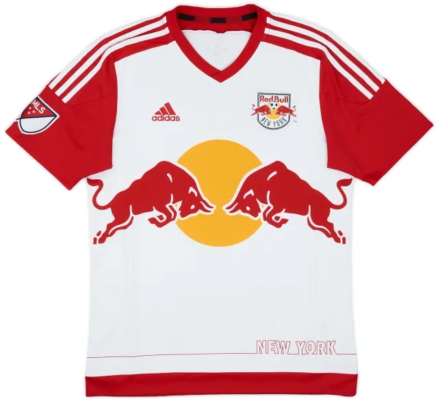 2015-16 New York Red Bulls Home Shirt - 6/10 - (M)