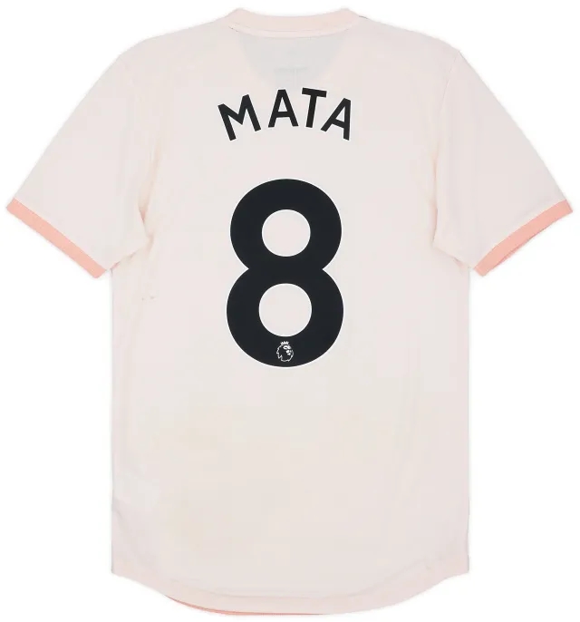 2018-19 Manchester United Authentic Away Shirt Mata #8 - 8/10 - (S)