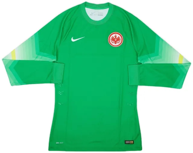 2014-15 Eintracht Frankfurt Authentic GK Shirt - 6/10 - (M)