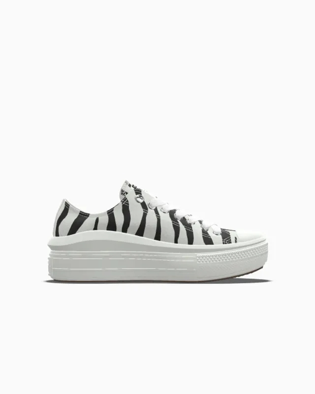 Converse Custom Chuck Taylor All Star Move Platform By You - Black