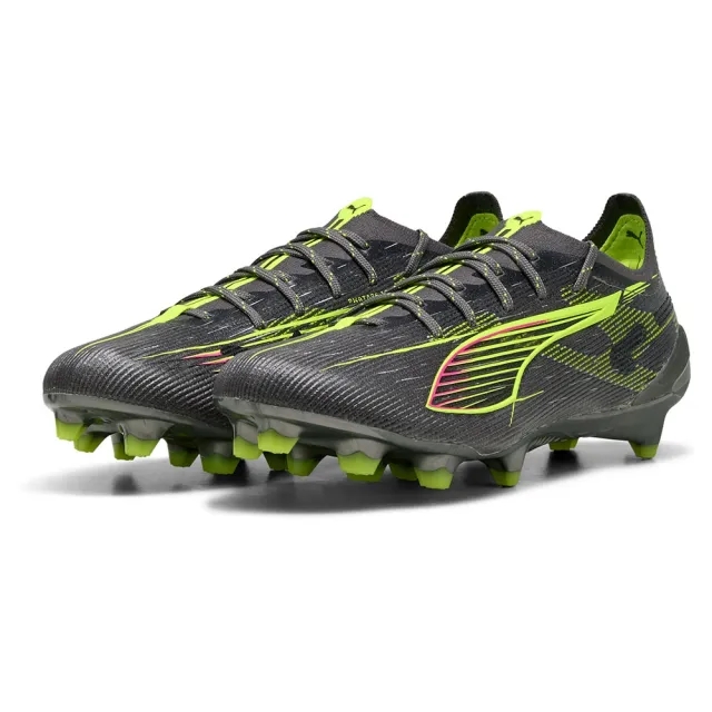 Puma Ultra 5 Ultimate Fg Audacity - Matte Aged Silver/Yellow Alert/Sun Struck Women - ['Grey']