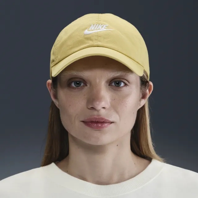 Nike Club Unstructured Futura Wash Cap - Yellow - Cotton